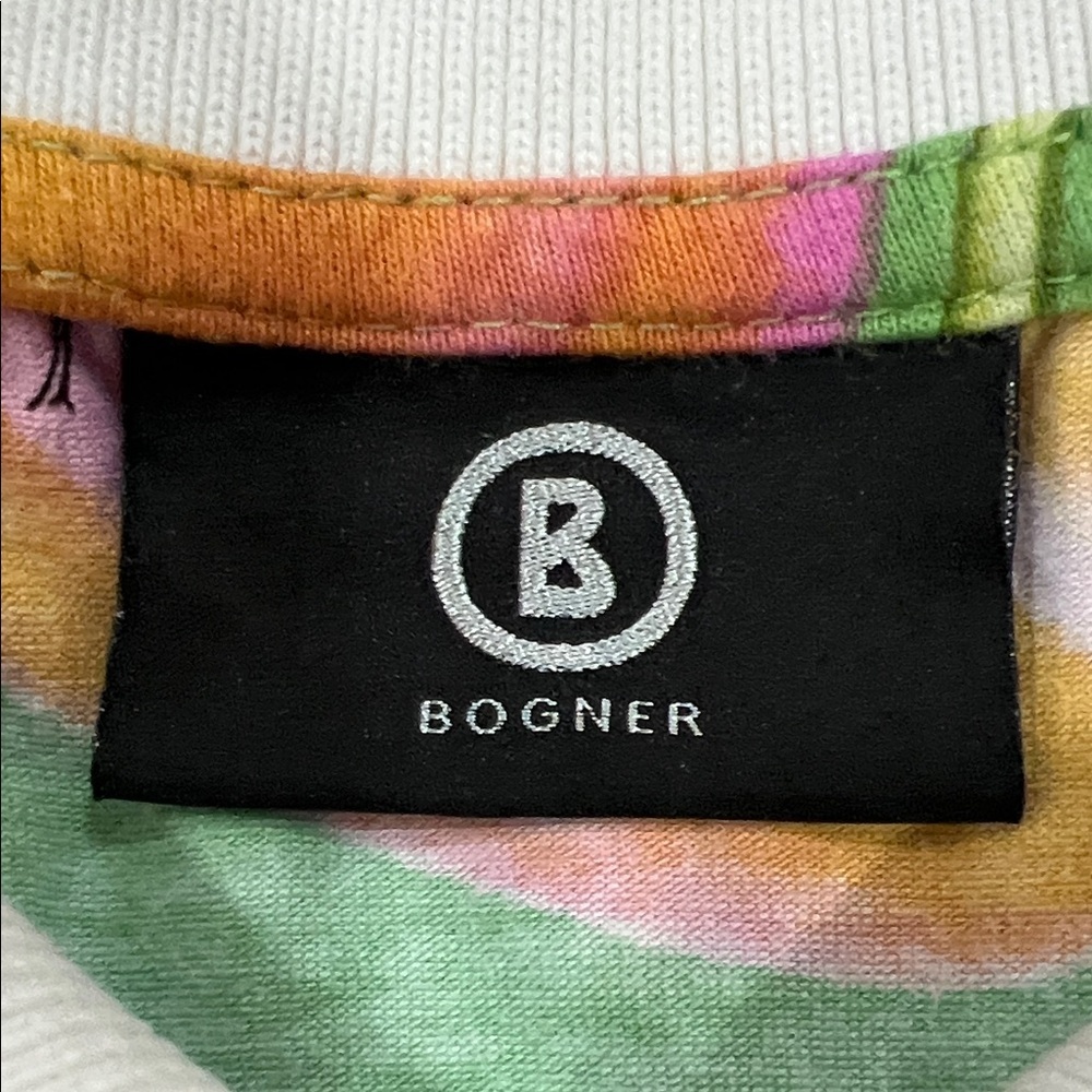 Bogner Green Floral Button Down Shirt - Picture 11 of 13